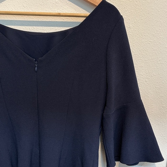 Vince Camuto Midnight Blue Long Sleeve Dress - Picture 5 of 5